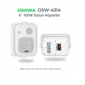 Osawa OSW 4314 T Duvar Hoparlörü-Trafolu